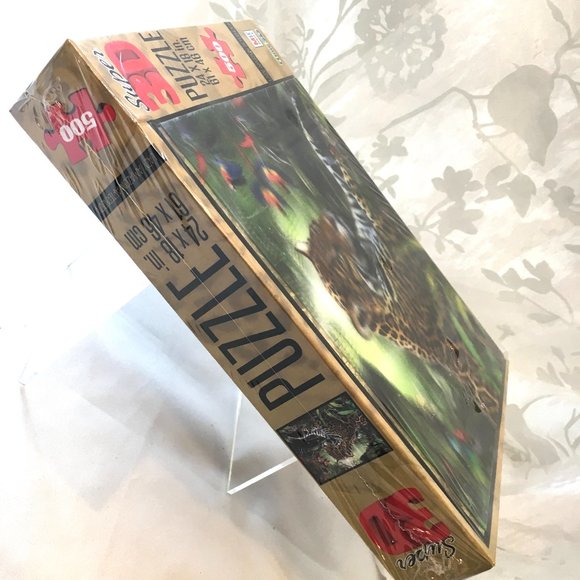 Lenticular 3D Leopard 500 pc Puzzle  NWT - Picture 8 of 11